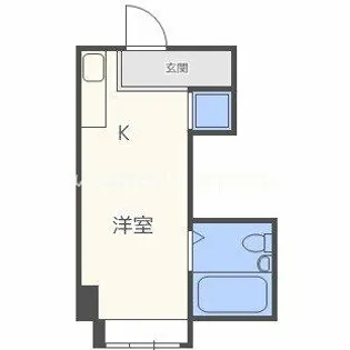 グランドハイツ蒲生【9階】の間取り