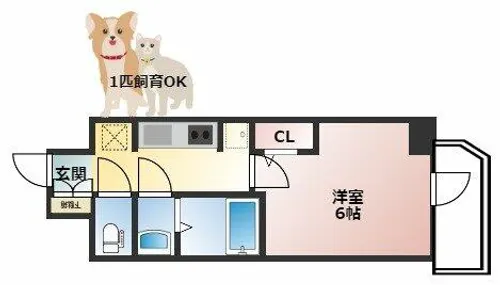 S-RESIDENCE都島Lux【10階】の間取り