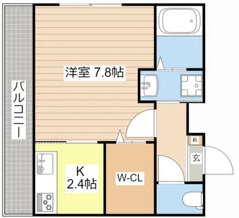 KENT HOUSE three【1階】の間取り