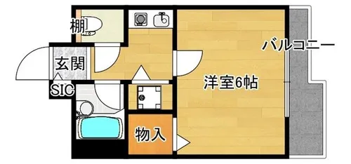 グラン・ピア柴島【4階】の間取り