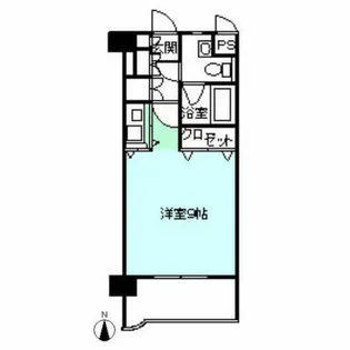 エスポール【202号室】の間取り