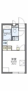 レオパレスアシャラーデ タナカ【2階】の間取り