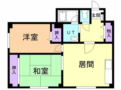 高橋マンション【207号室】の間取り