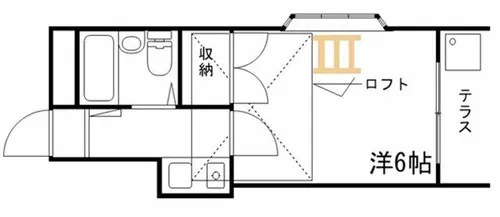エージ―コート【203号室】の間取り