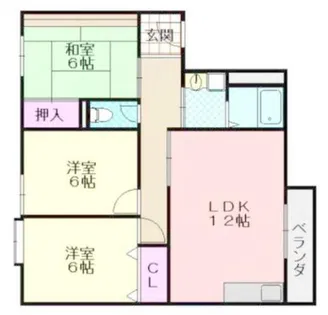 エムグランツ光陽【6階】の間取り