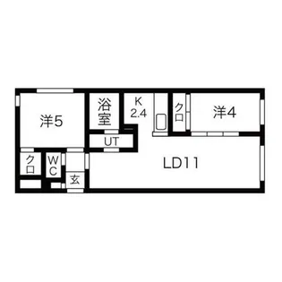 CASA澄川【3階】の間取り