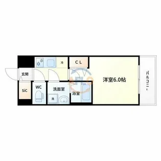 ファステート北大阪ラッセル【3階】の間取り