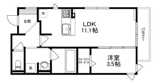 SERENO(セレーノ)【203号室】の間取り