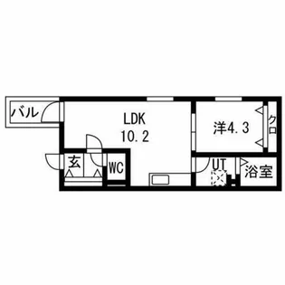DEVELD本陣【2階】の間取り