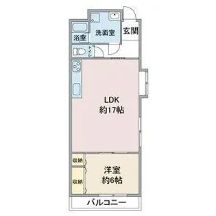 赤坪第2小菅ビル【1階】の間取り