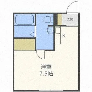 ヒルズ・ラ・ルミエール【2階】の間取り