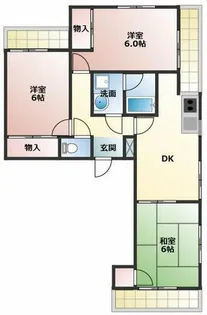 パストラルM3【201号室】の間取り
