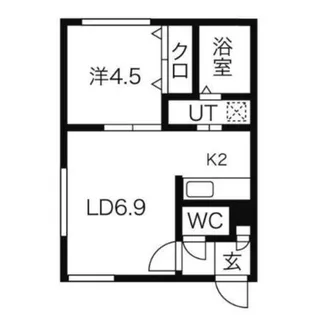 ロワ・ブランシュ【4階】の間取り