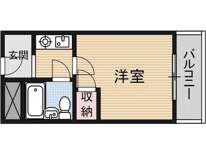 アンフィニィ西河原【1階】の間取り