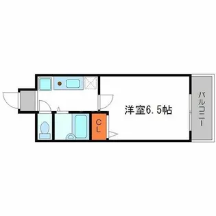 HOPE CITY 天神橋【12階】の間取り