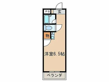 メゾン坂下【205号室】の間取り