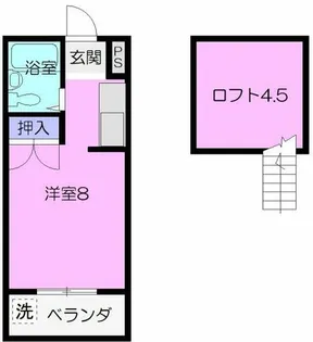 ガーデンハイツ【B106号室】の間取り