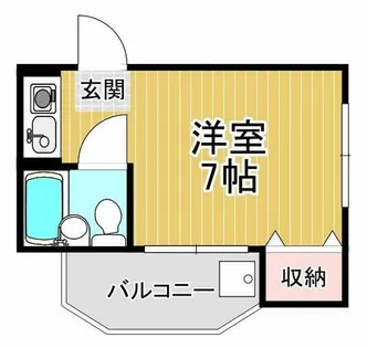近畿レジデンス【2階】の間取り