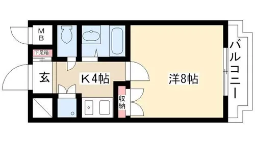 熱田泰文堂ビル【5階】の間取り