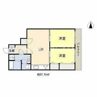 グランパスエクシード【4階】の間取り