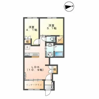 パークアベニューⅢ【1階】の間取り