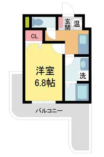 リーガルコート山本駅前【4階】の間取り
