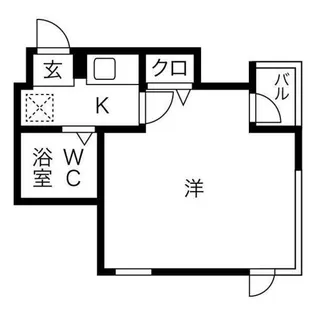 デイズ桜川Ⅱ【5階】の間取り