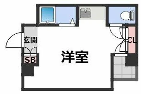 SG第2グローバルハイツ【3階】の間取り