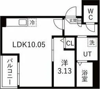 Jack nodaⅠ【1階】の間取り