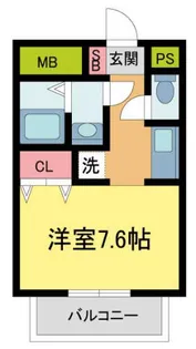 マイステージ逆瀬川【3階】の間取り