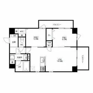 La vie Belle【2階】の間取り