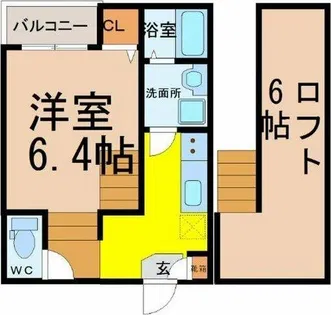 Premium Stage KAMITAKABATA【1階】の間取り