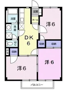 リジエール貴舟Ⅱ【2階】の間取り
