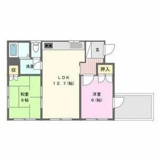 MIYAKOSOU【3階】の間取り