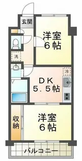 マリンクレール野田【3階】の間取り