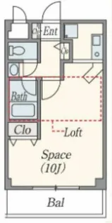 モンサンルージュ【306号室】の間取り