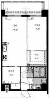 ALIVIS野田阪神【11階】の間取り