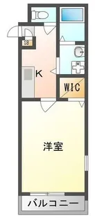 アンプルール クラージュ三喜Ⅰ【1階】の間取り