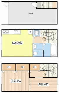 サンビオーズ【1階】の間取り