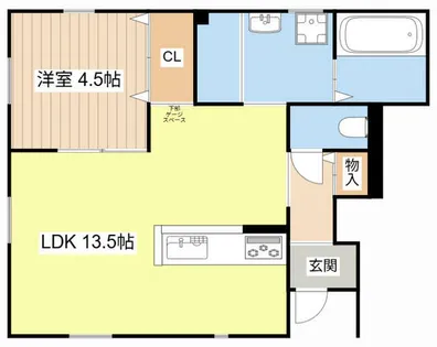 サンビオーズ【1階】の間取り