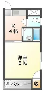 サンフラワー佐太【4階】の間取り
