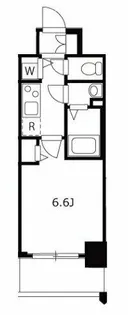 セオリー大阪城サウスゲート【4階】の間取り