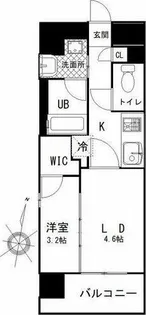 シーズンフラッツ矢場【3階】の間取り