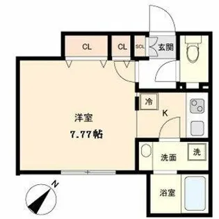 Branche覚王山【4階】の間取り