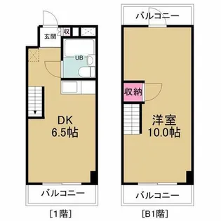 赤坂第一ビル【1階】の間取り