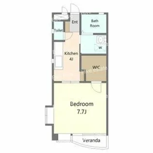 The Sun Chikusa【1階】の間取り