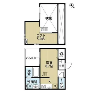 Luck【2階】の間取り