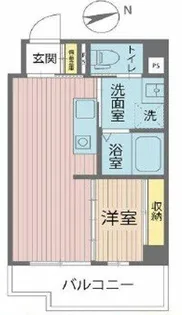 SHARIO GARDEN 新梅田【5階】の間取り