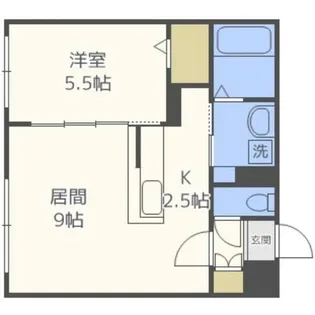 ジェラート【4階】の間取り