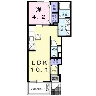 フォンデ【1階】の間取り